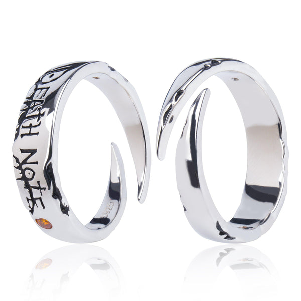 Anime Rings Anime Stuff Fashion Jewelry S925 Sterling Silver Ring Adjustable for Men Women Gifts - TWINKANIME