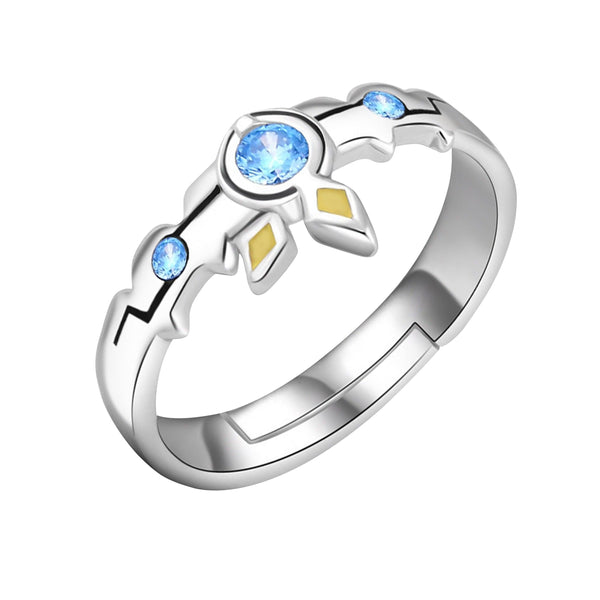 Anime Rings Anime Stuff Fashion Jewelry S925 Sterling Silver Ring Adjustable for Men Women Gifts - TWINKANIME