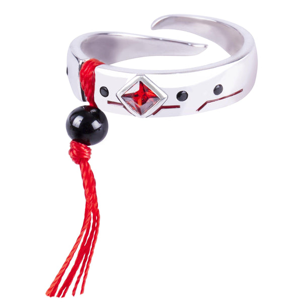 Anime Rings Anime Stuff Fashion Jewelry S925 Sterling Silver Ring Adjustable for Men Women Gifts - TWINKANIME