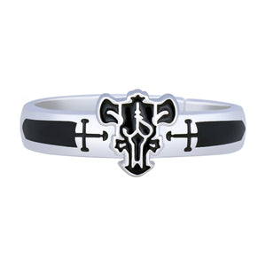 Anime Black Clover Ashtar Sword S925 Ring - TWINKANIME