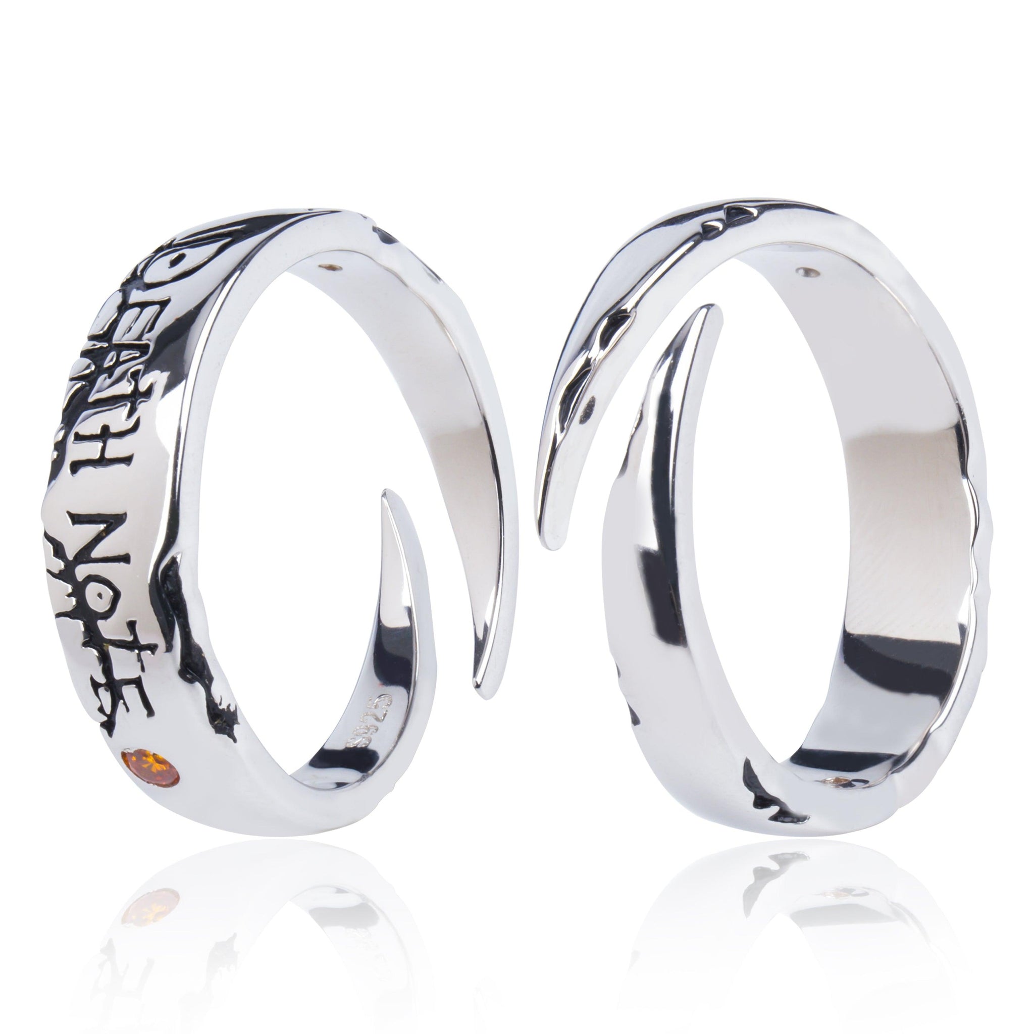 Anime DEATH NOTE S925 Adjustable Ring - TWINKANIME