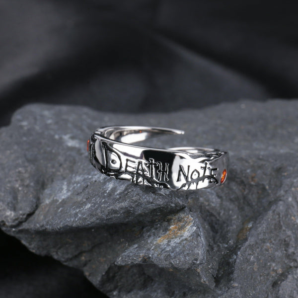 Anime DEATH NOTE S925 Adjustable Ring - TWINKANIME