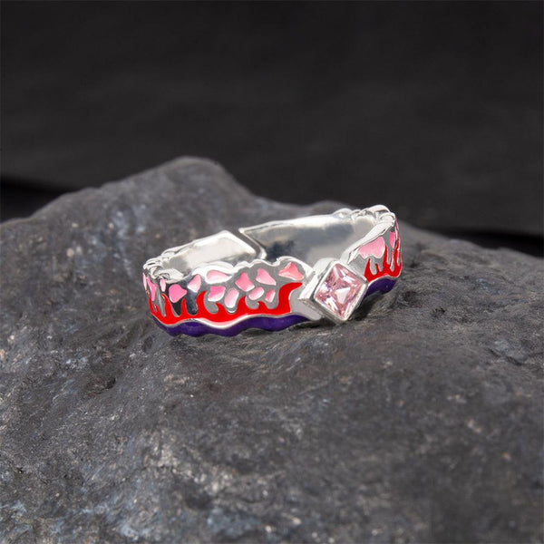Anime Demon Slayer Ubuyashiki Kagaya S925 Ring - TWINKANIME
