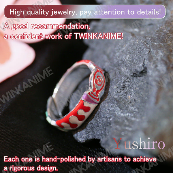 Anime Demon Slayer Yushiro S925 Ring - TWINKANIME