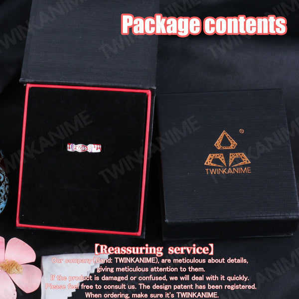 Anime Demon Slayer Yushiro S925 Ring - TWINKANIME