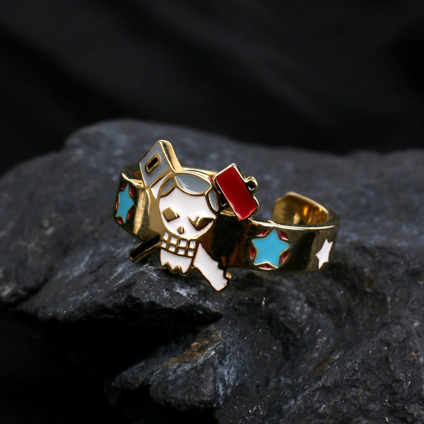 Anime ONE PIECE Franky S925 Ring - TWINKANIME