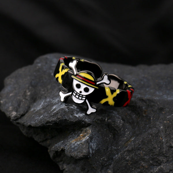 Anime ONE PIECE Monkey D. Luffy S925 Ring - TWINKANIME