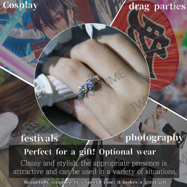 Anime Sword Art Online3 Eugeo S925 Ring Cosplay Props - TWINKANIME