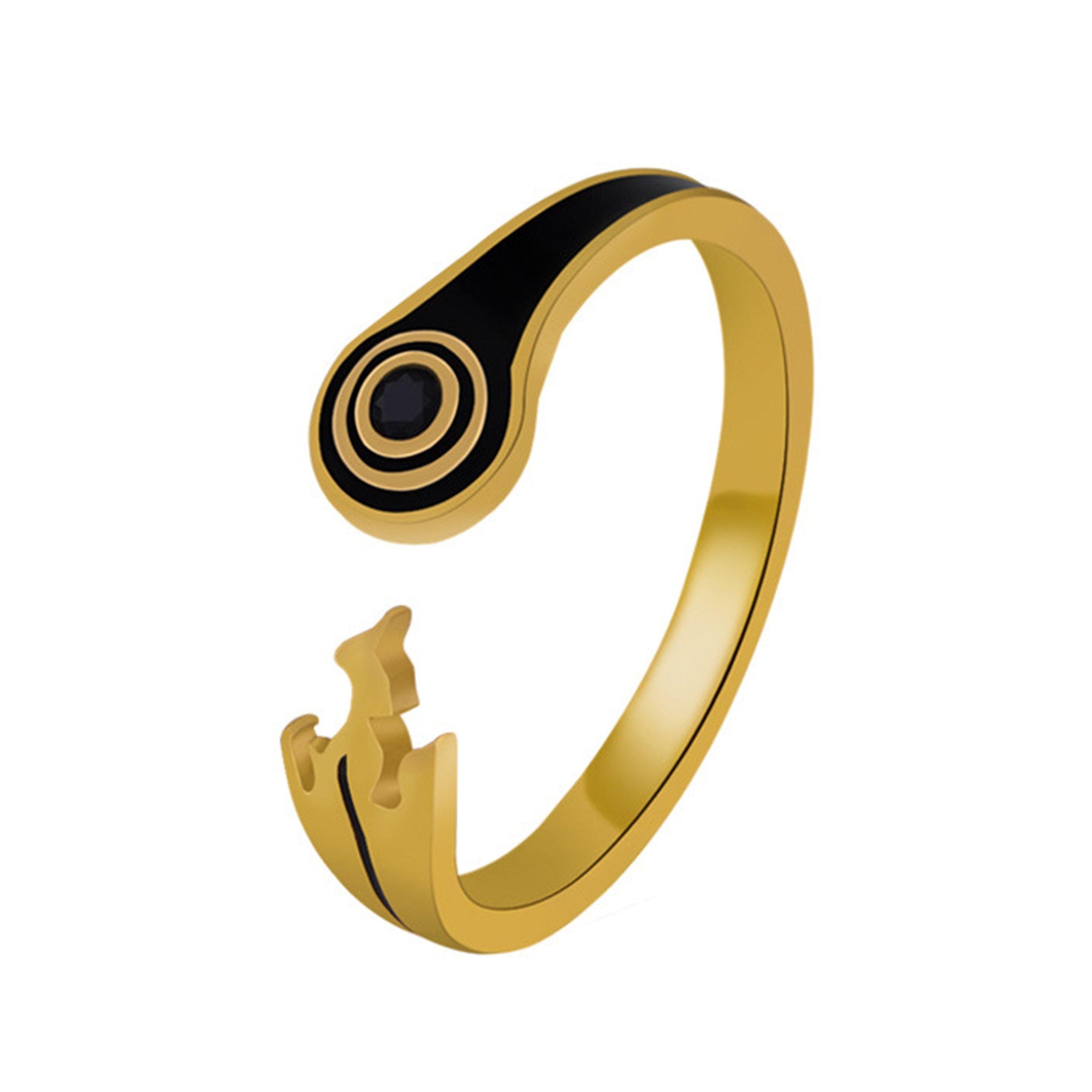 Anime Uzumaki Naruto Kurama S925 Sterling Silver Ring Naruto - TWINKANIME