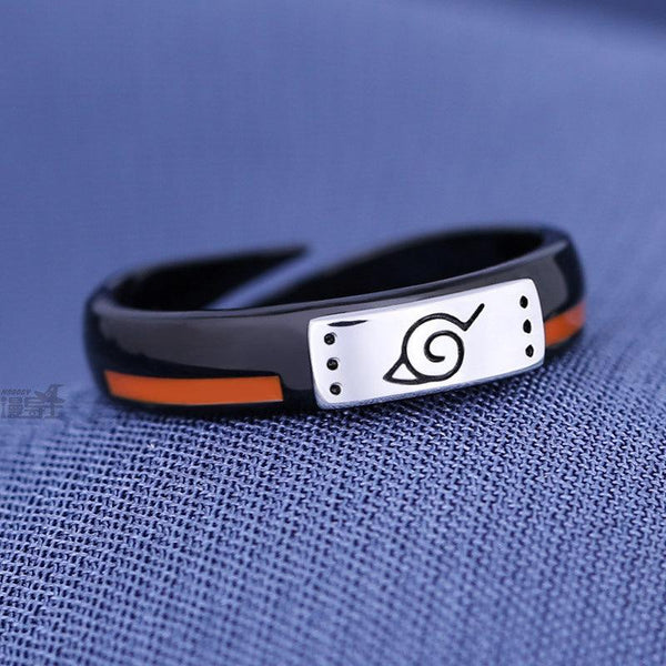 Anime Uzumaki Naruto Ring S925 Sterling Silver Couples Ring Naruto - TWINKANIME